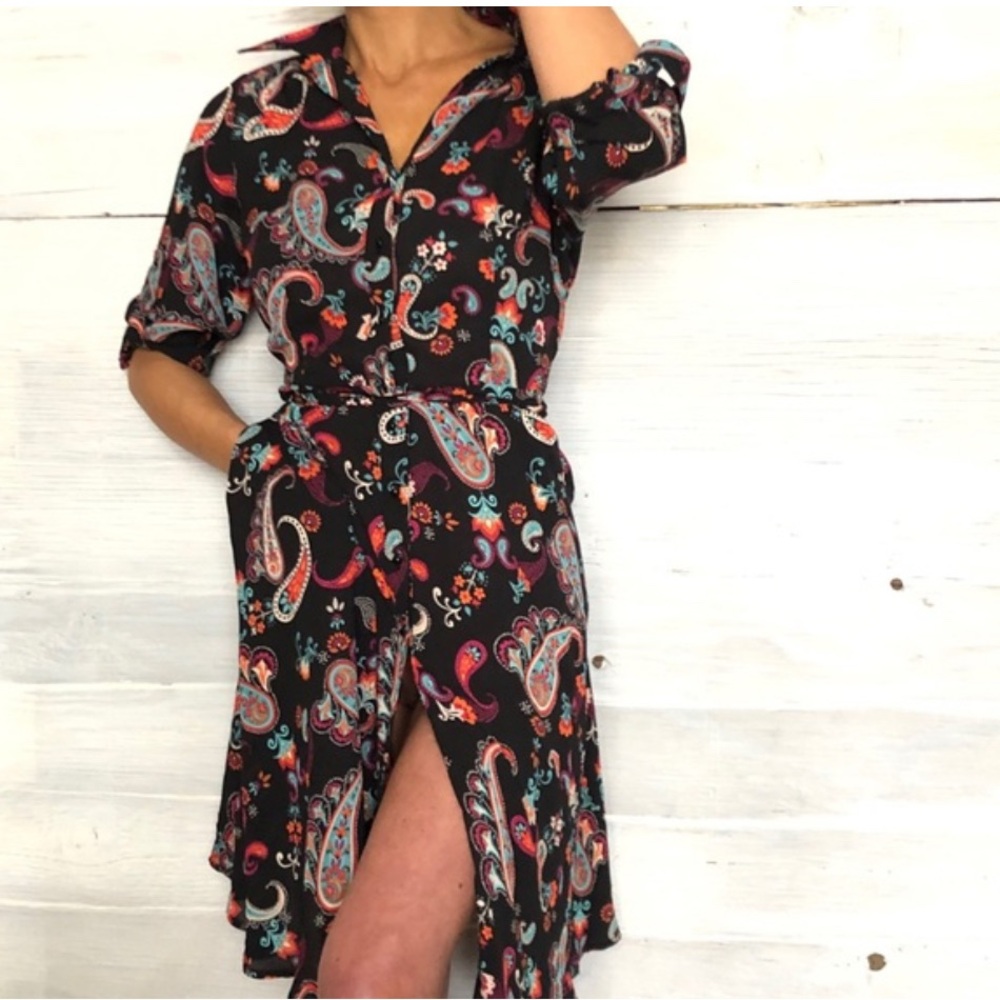 NWT Nanette Lepore tie waist mini dress 6
